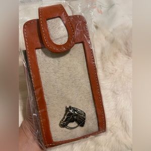 Leather phone case